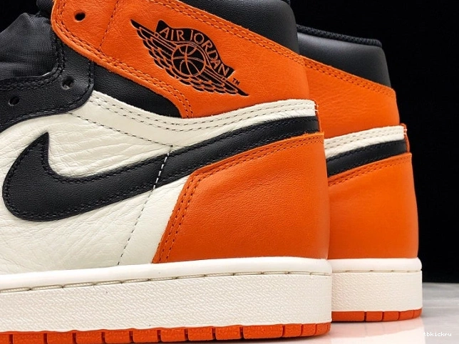 Cheap TBkick Shattered Jordan Retro High 1 Backboard555088-005 OG Air 0824